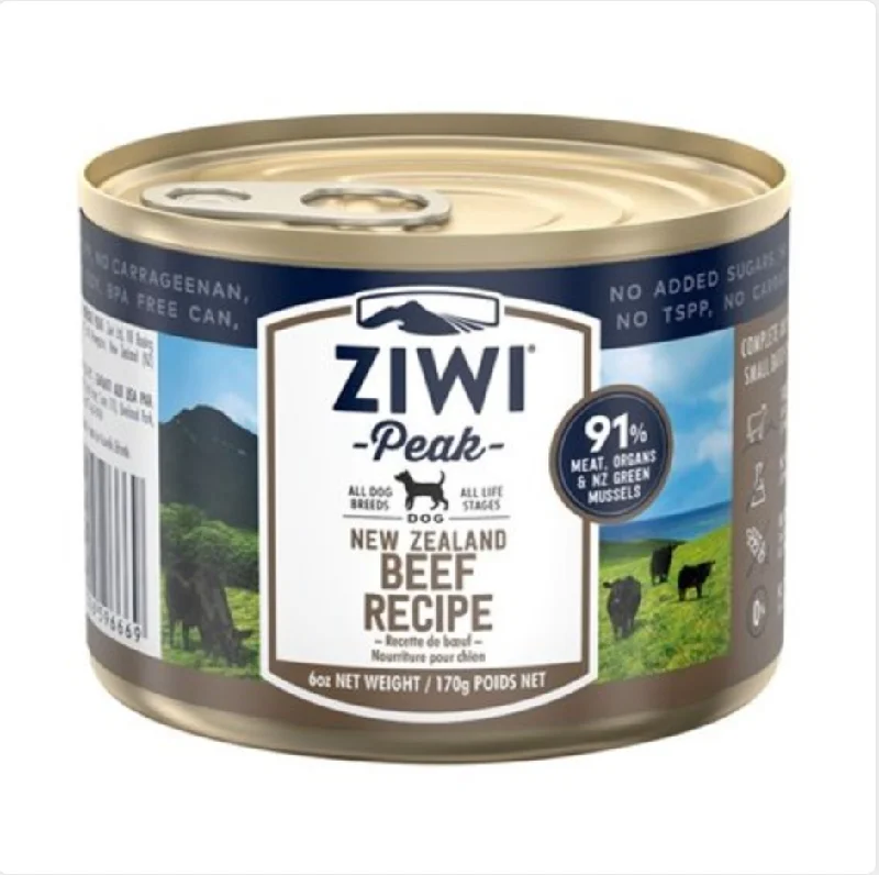 ---Ziwi Peak Dog Wet Food - Beef (170g)