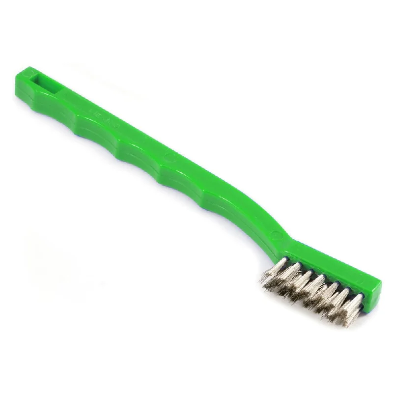 - Dog disposable foam shower gelScratch Brush, Stainless, 3 x 7 Rows