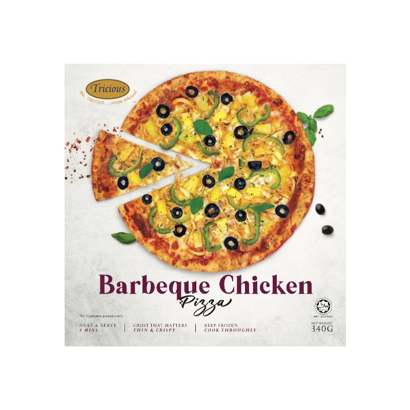 - Parrot climbing and standing wooden frameTricious 9.5 Inch BBQ Chicken Pizza 340g