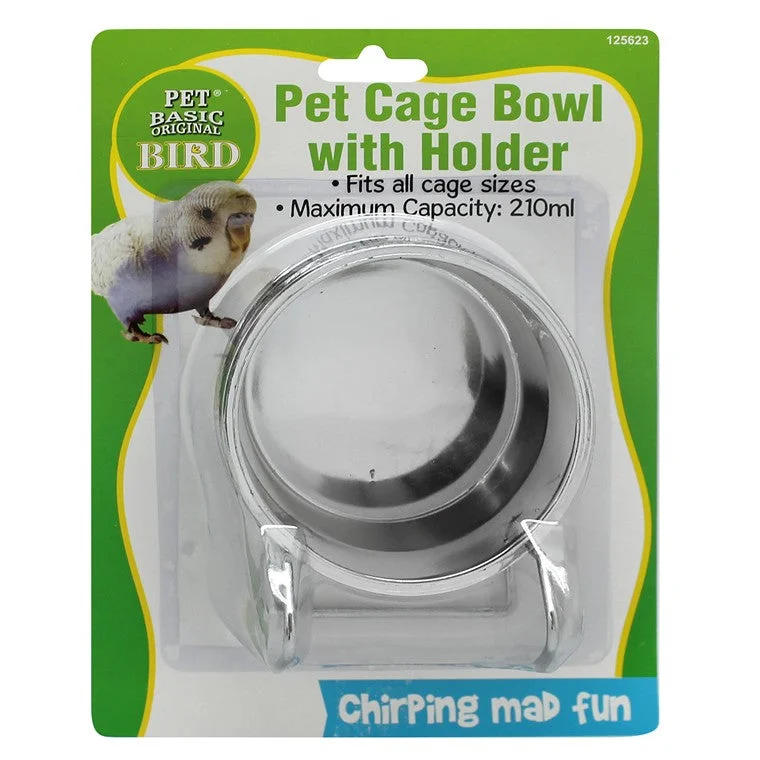 - Cat anti-jump window safety netPlastic Bird Cage Bowl w/ Holder