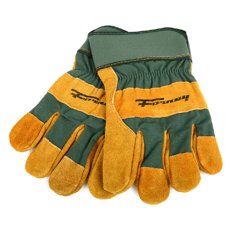 Pet ProductsPremium Cowhide Leather Palm Work Gloves (Men's XL)