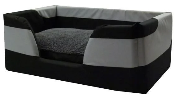  -Anti-scratch sofa protective coverK9 Stay Dry Dog Bed - Grey & Black - Medium