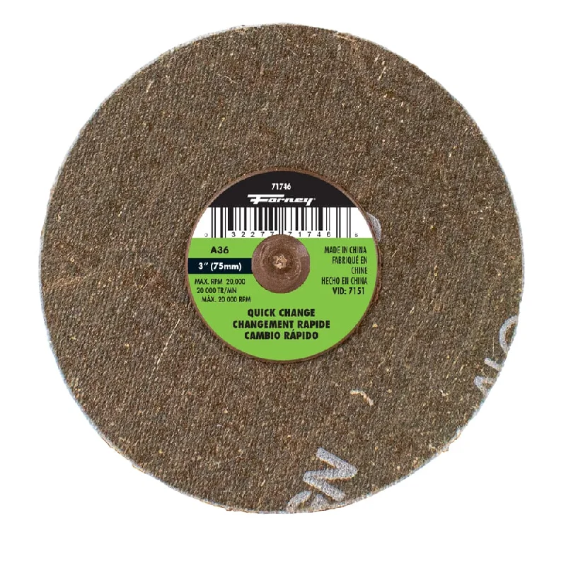 - Dog anti-slip matQuick Change Sanding Disc, 3 in, 36 Grit