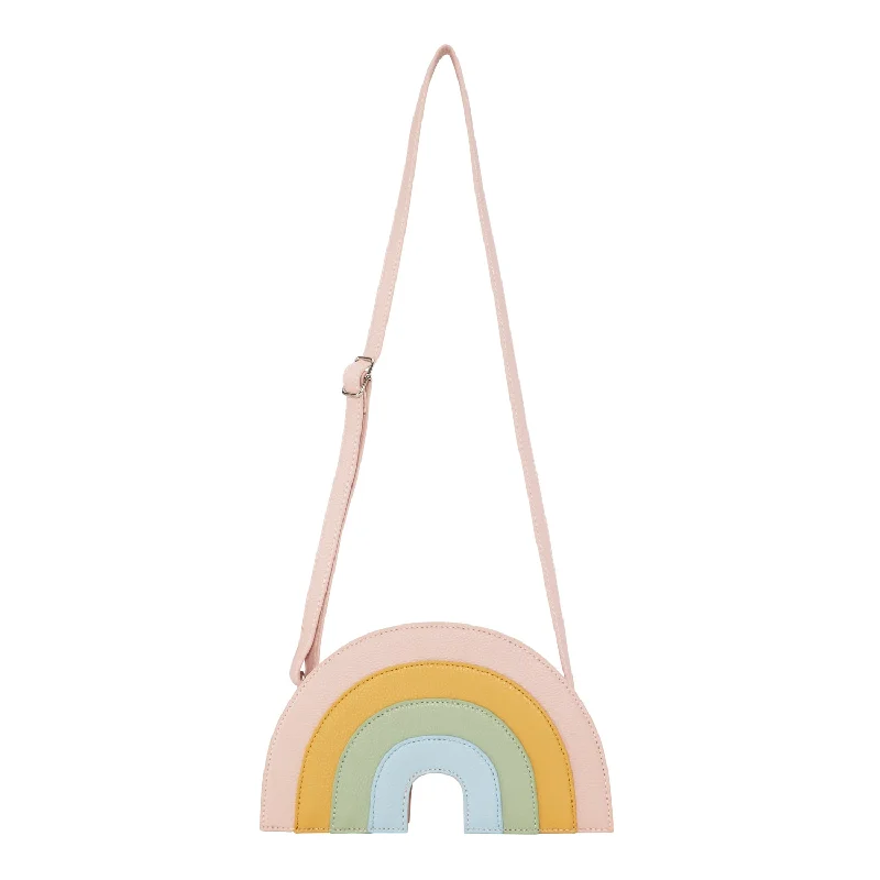 - Rabbit grass rack to prevent waste food boxMolo Multi Pastel Rainbow Bag Handbag