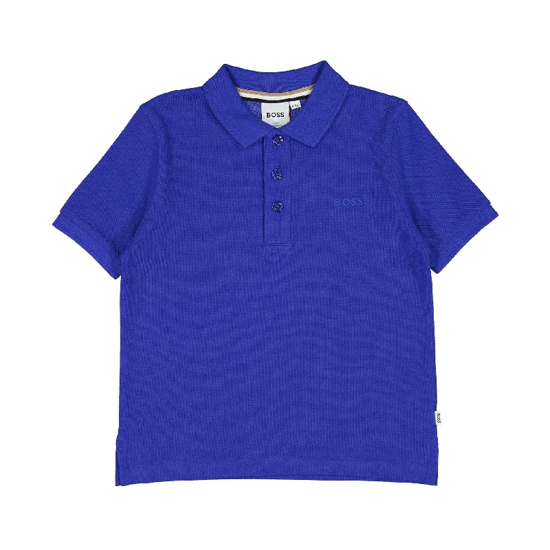  -Splash-proof food bowl AND Anti-choking slow food bowlHugo Boss Royal Blue Short Sleeve Polo