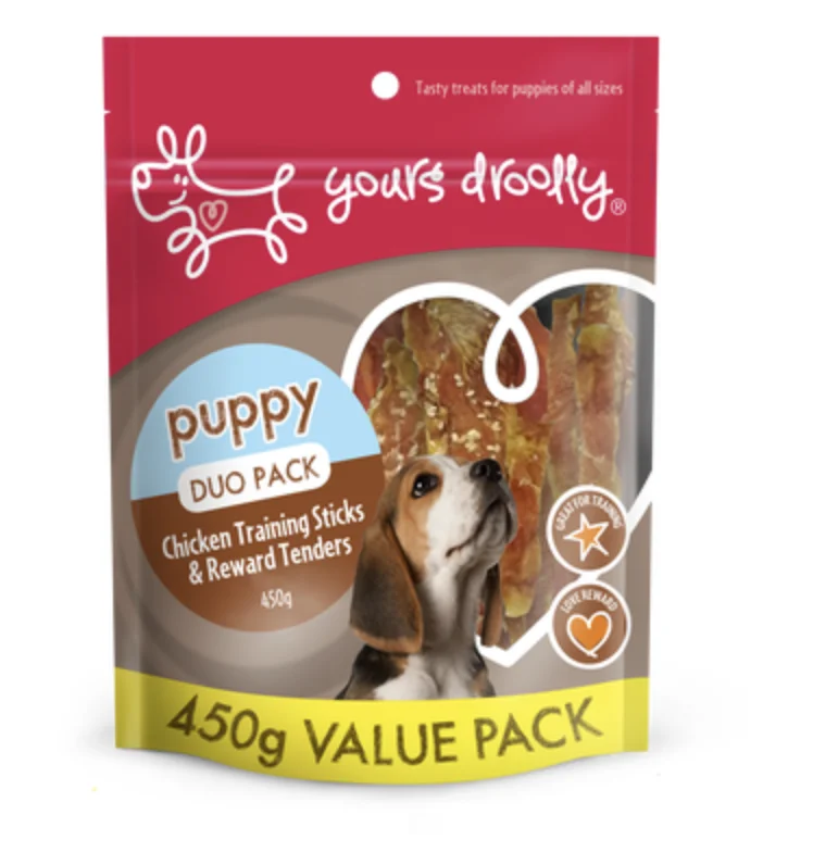 - Postoperative pet anti-licking Elizabethan collarYours Droolly Dog Treats - Puppy Duo Pack (450g)