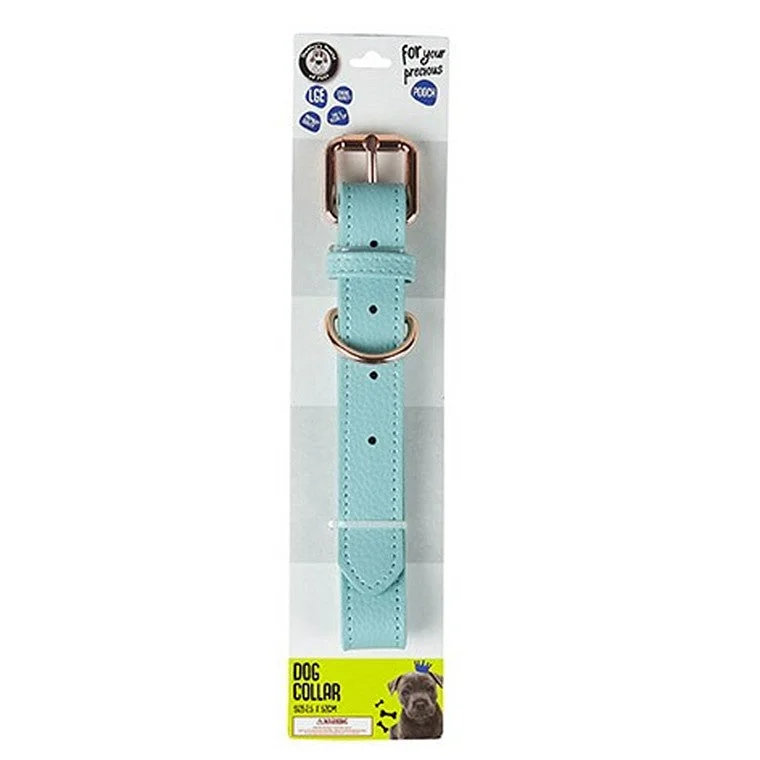 - Organic cotton dog bibsPastel Dog Collar w/ Rose Gold Buckle, Large, 52x2.5cm