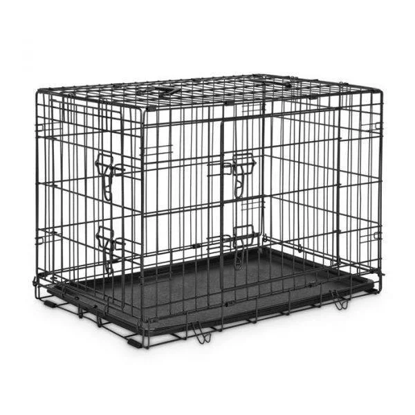  -Splash-proof food bowl AND Anti-choking slow food bowlABS Metal Crate (42 inch / 107cm)