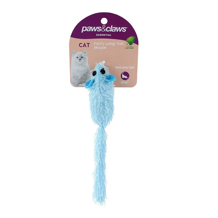 - Cat nail clippers with LED lightsFurry Long-Tail Catnip Mouse, 17cm, 2 Asstd Colours