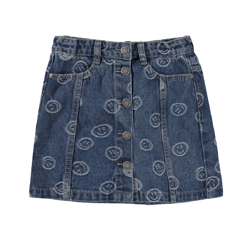 ---Molo Blue HappineBera Skirt