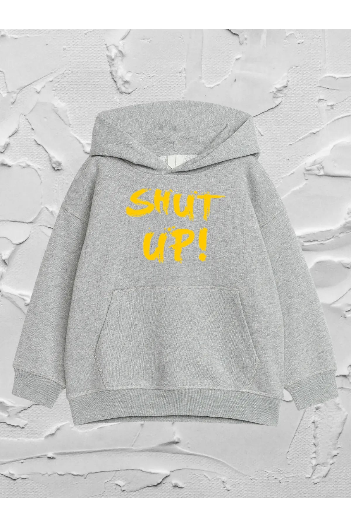 - Solid wood cat climbing frame customizedVask Gril's Grey Hooded Shut Up! printed Sweatshirt