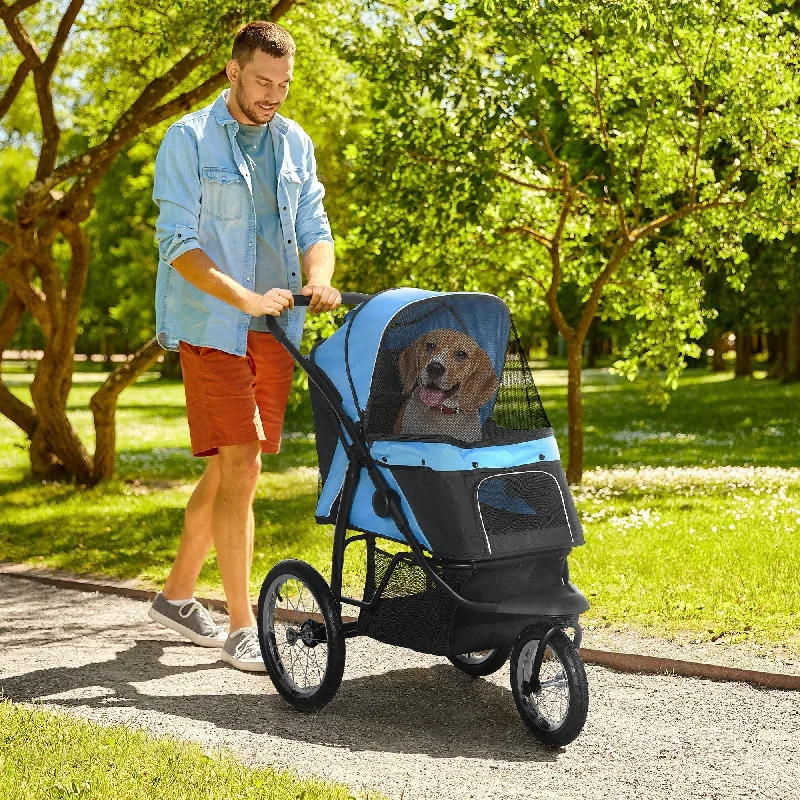  . **Pet mattress is waterproof and washable**PawHut Pet Stroller Jogger for Medium