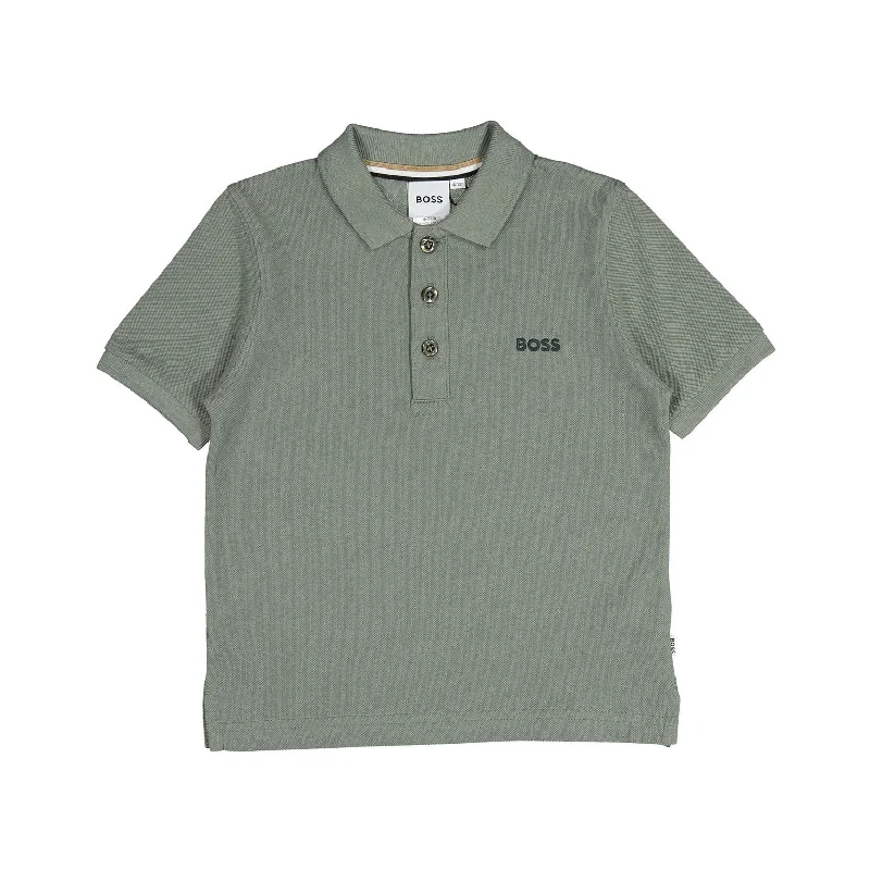 - Chinchilla cooling ice nest ceramic plateHugo Boss  Olive Short Sleeve Polo