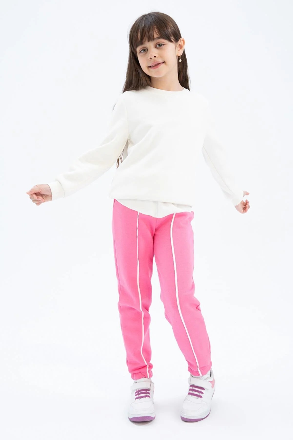 ---Defacto Girl's Pink Jogger Sweatpants