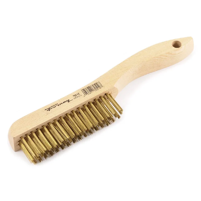 - ​​Christmas pet Christmas clothingScratch Brush with Shoe Handle, Brass, 4 x 16 Rows