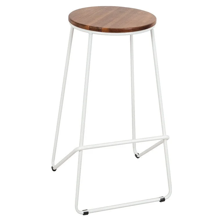 - Chinchilla cooling ice nest ceramic plateAcacia Barstool, White