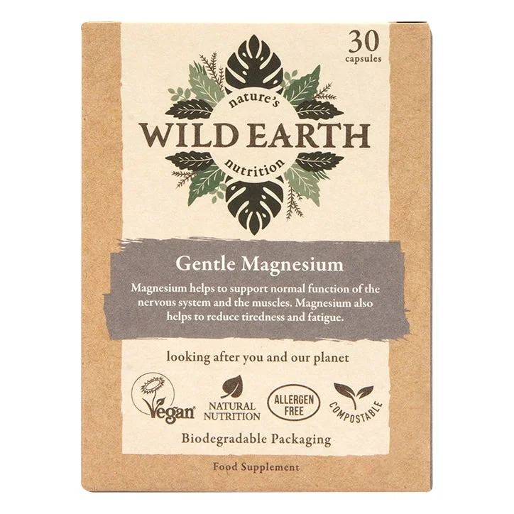 - Degradable pet feces bagWild Earth Gentle Magnesium 30 Capsules