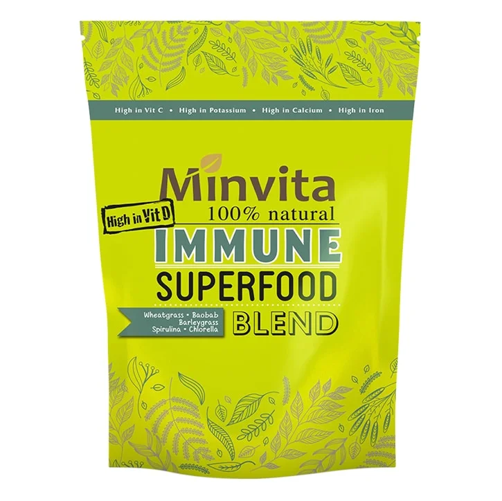 - Organic cotton dog bibsMinvita Immune Superfood Powder 250g