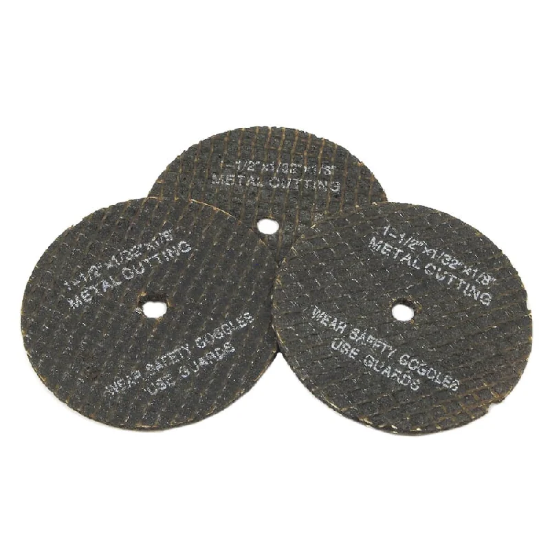 - Car dog seat beltCut-Off Wheels, Replacements 1-1/2 in, 3-Piece