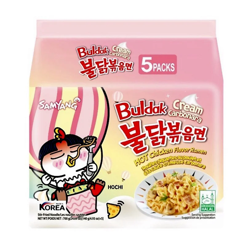 - Cat stress soothing spraySamyang Buldak Hot Chicken Carbonara Ramen 140g x 5