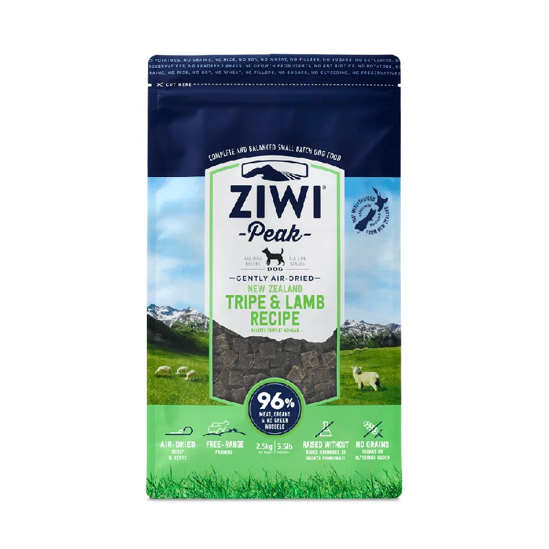 - Dog anti-slip matZiwi Peak Air Dried Dog Food - Tripe & Lamb (1kg)