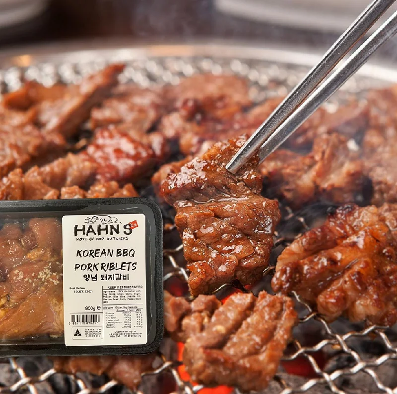 ---SYDNEY ONLY🚛 한스 정육점 Hahn's  KOREAN BBQ PORK RIBLETS 330g