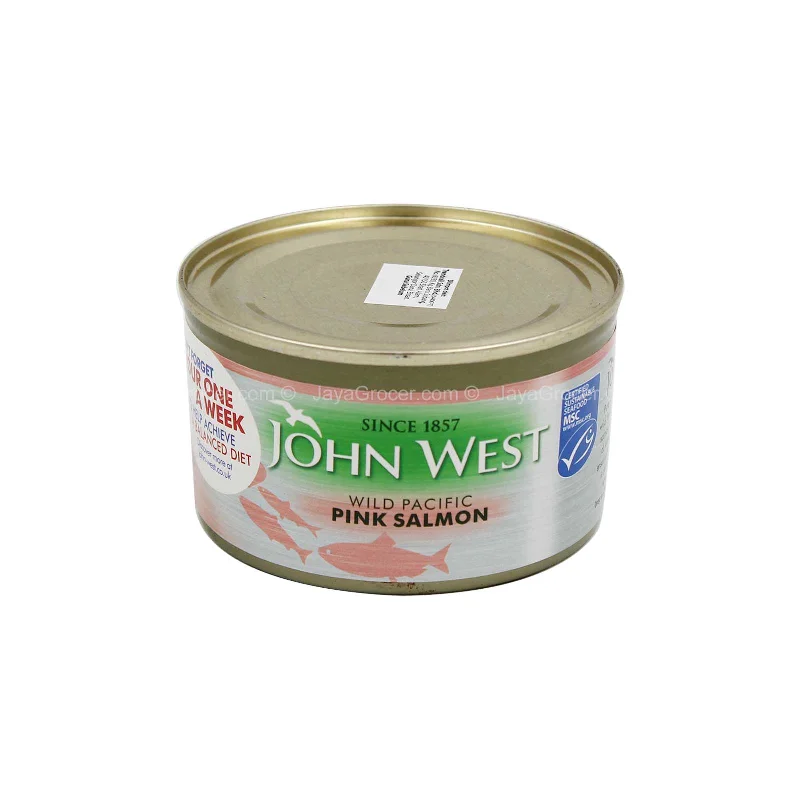 - Air box TSA certified check-inJohn West Wild Pacific Pink Salmon 213g