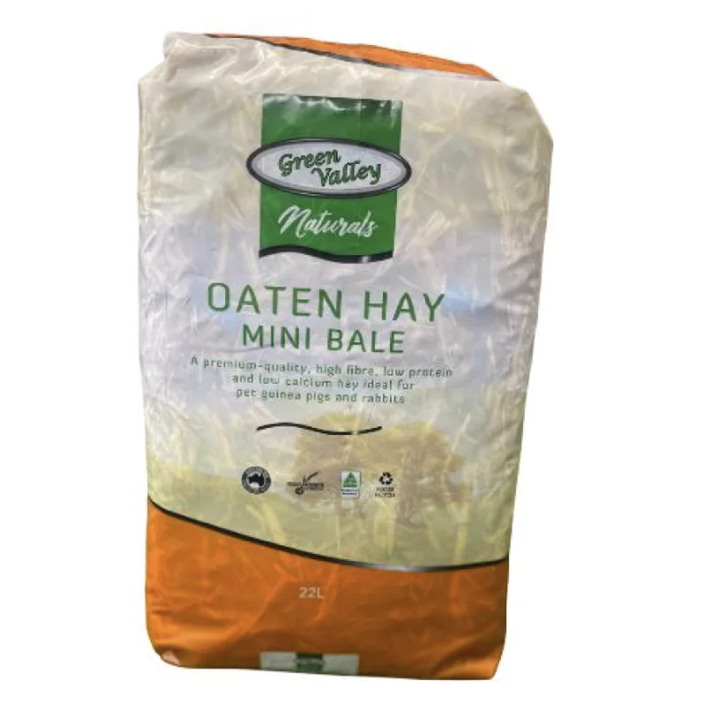 - Organic cotton dog bibsGreen Valley - Oaten Hay Mini Bale (22L)