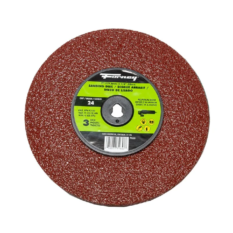 - Hamster silent running wheel to prevent chewingResin Fibre Sanding Disc, Aluminum Oxide, 7 in x 7/8 in Arbor, 24 Grit