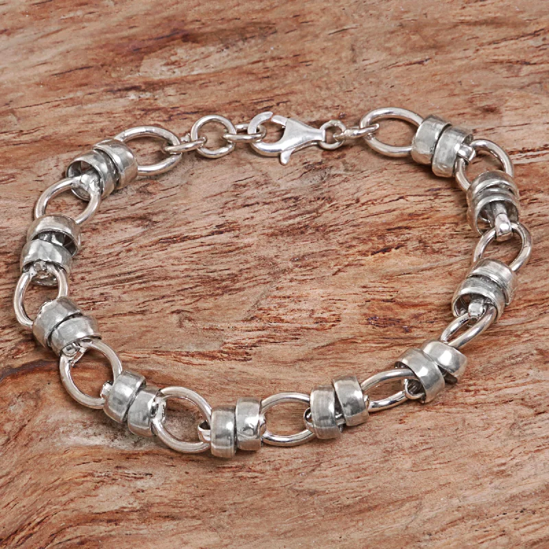  -Anti-scratch sofa protective coverFamily Ties Hand Made Sterling Silver Link Bracelet Indonesia