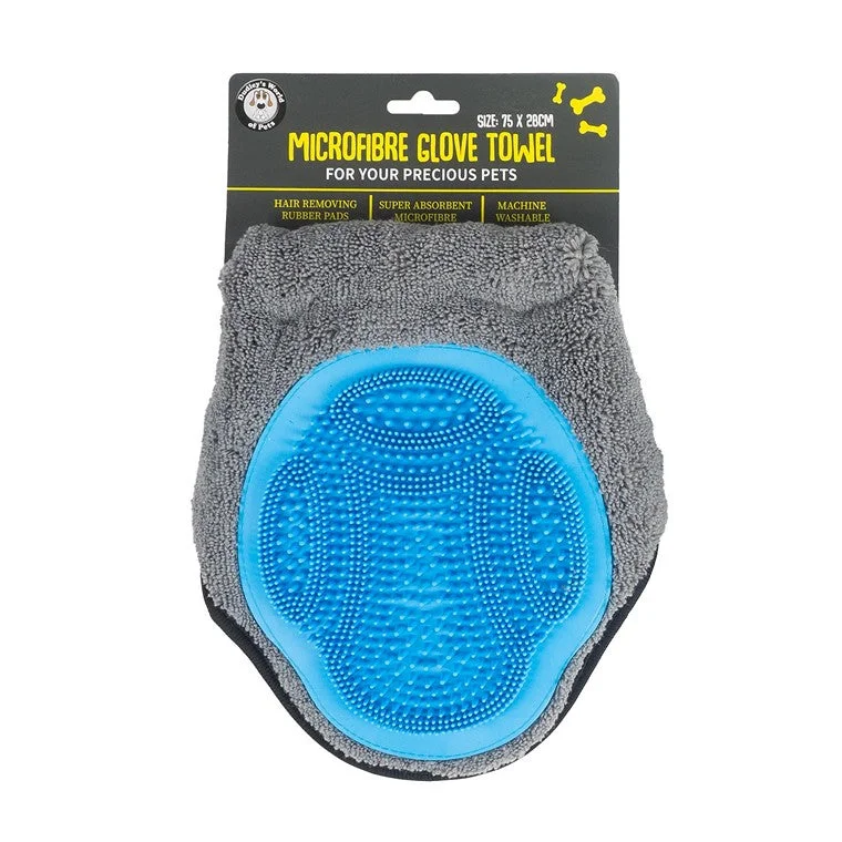 - Teething and chewing toys for puppiesGrooming Glove & Microfibre Towel, 2 In 1