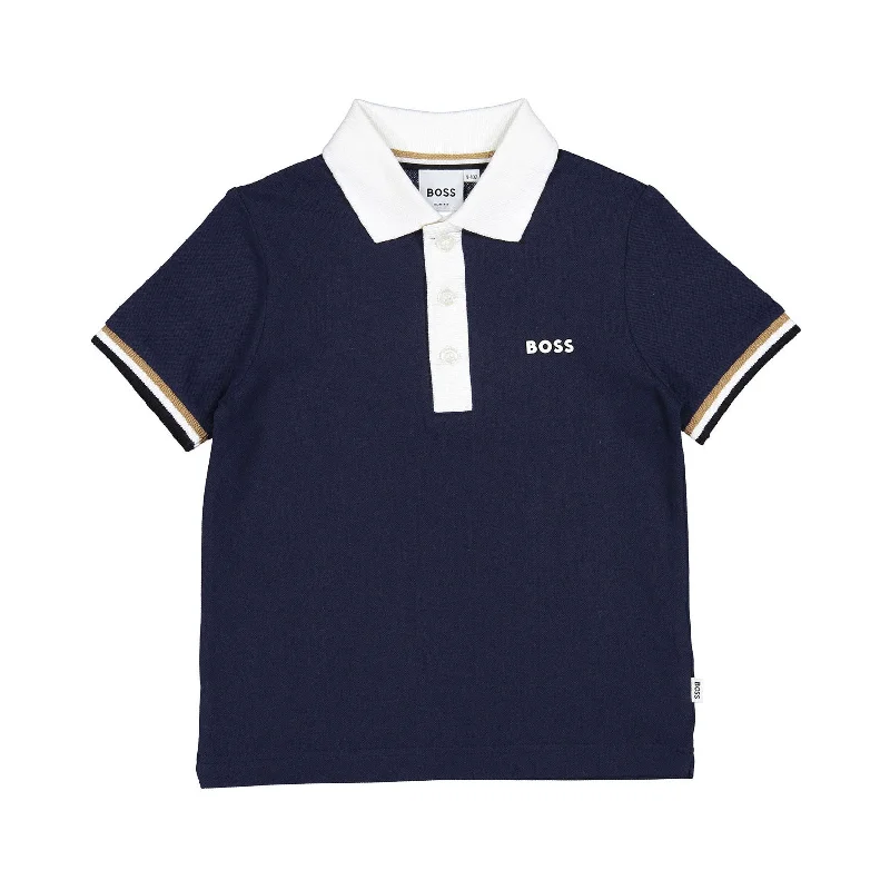 - Winter dog thick down jacketHugo Boss Navy Short Sleeve Polo