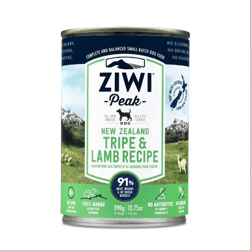 Pet ProductsZiwi Peak Dog Wet Food - Tripe & Lamb (390g)