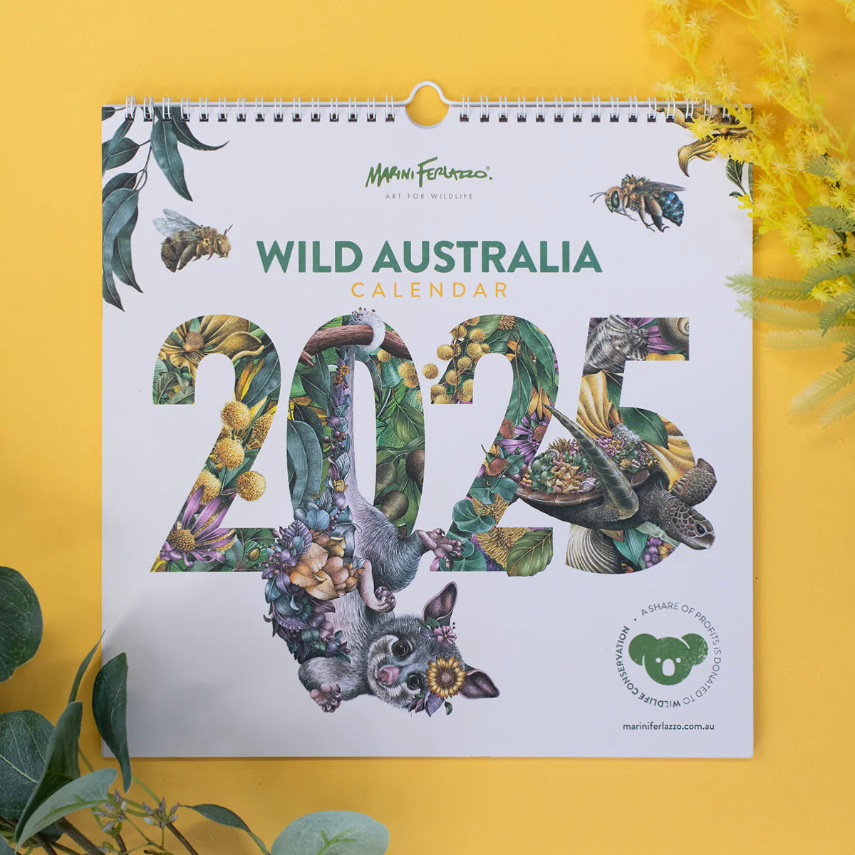 - Organic cotton dog bibsMarini Ferlazzo 2026 Calendar – Wild Australia