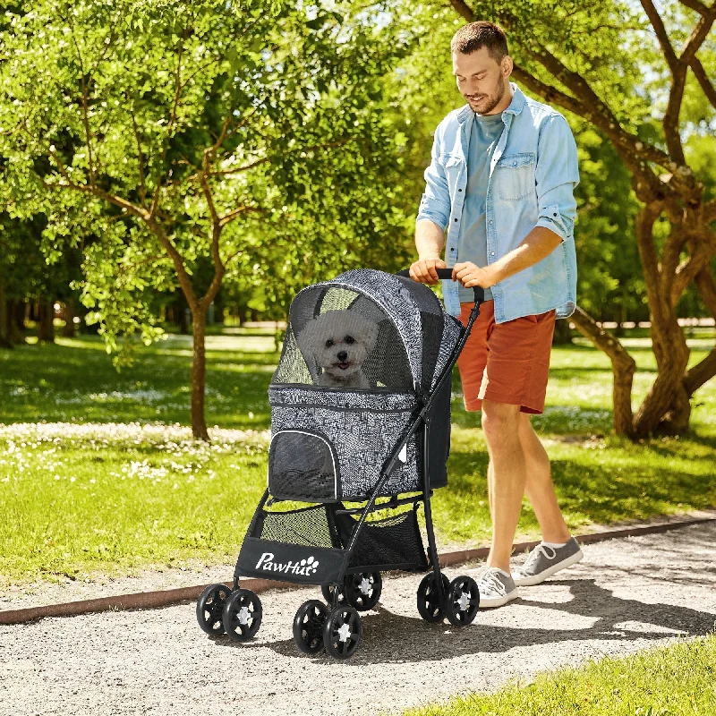  . **Pet toys are bite-resistant and wear-resistant**PawHut Pet Stroller