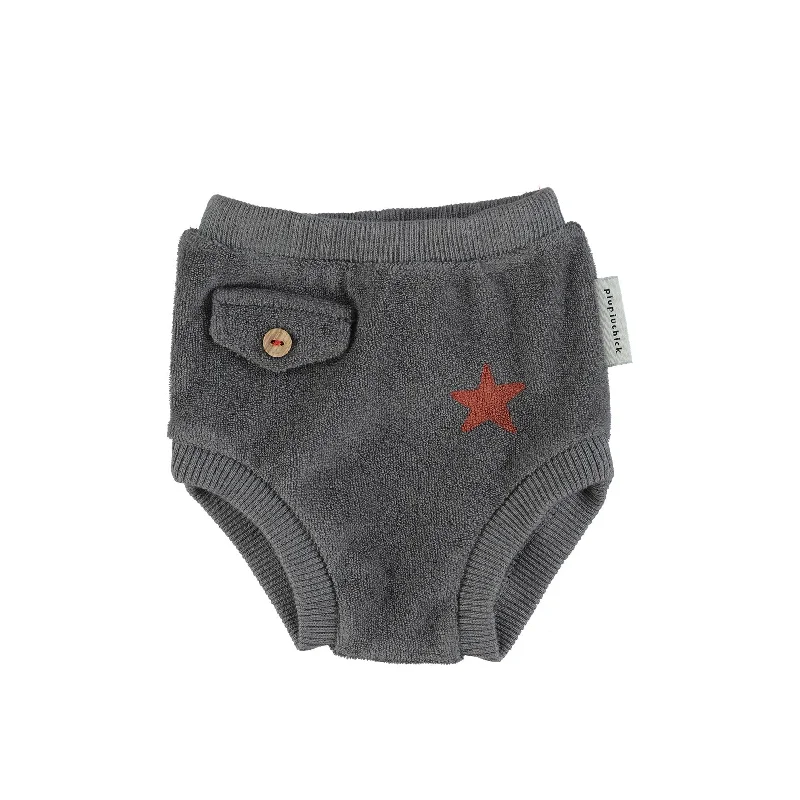 - Parrot climbing and standing wooden framePiupiuchick Charcoal  Grey High Waisted Shorties