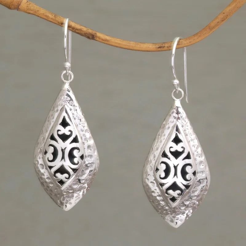 - Elderly dog ​​joint care mattressLove of My Life Openwork Sterling Silver Dangle Earrings from Bali