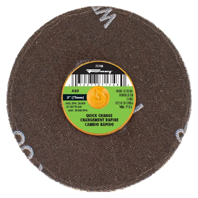 - Cat anti-jump window safety netQuick Change Sanding Disc, 3 in, 80 Grit