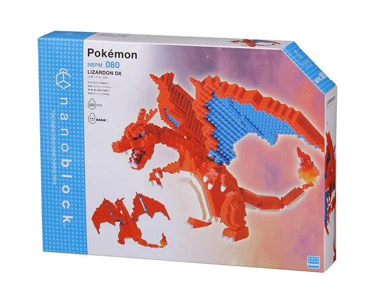 - Precautions for using pet toysPokemon Nanoblocks: Charizard Dx