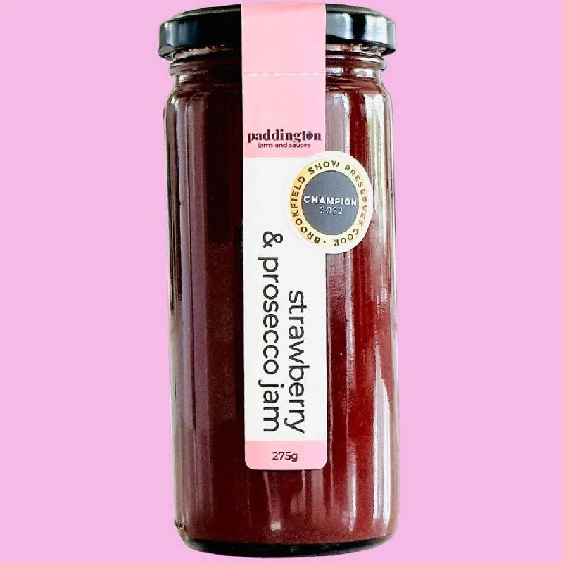 - Food for sterilized dogsPaddington Jams Strawberry & Prosecco Jam 275g