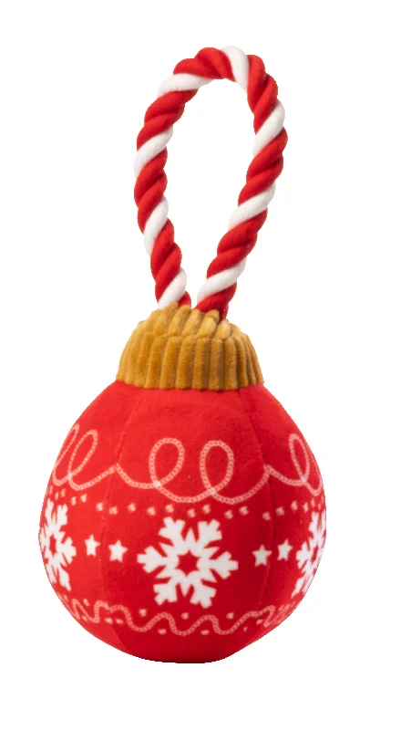 - Cat stress soothing sprayChristmas Red bauble dog toy