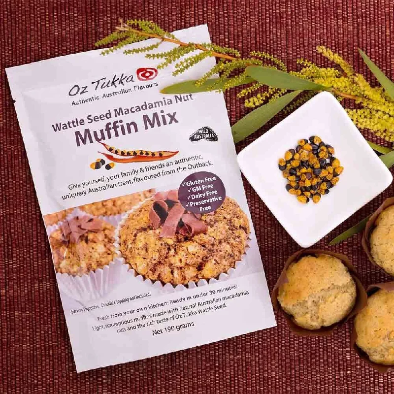 - Dog food for pregnancy and lactationOz Tukka Gluten Free Muffin Mix - Wattle Seed & Macadamia