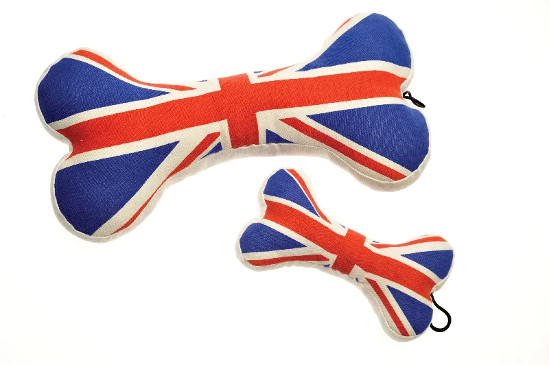 - Natural latex pet mattressUnion Jack Small Bone