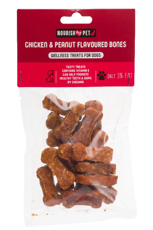 - Air box TSA certified check-inChicken & Peanut Flavoured Bones