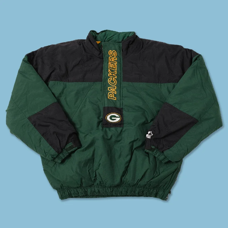 Pet ProductsVintage Starter Greenbay Packers Anorak Medium