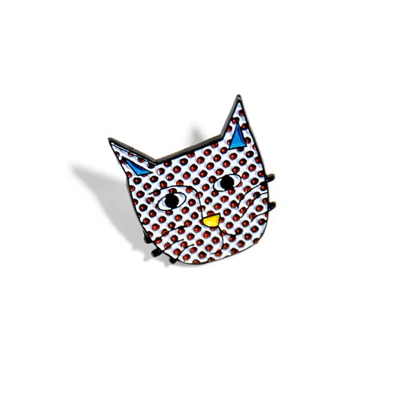 Cat FoodKittenstein Cat Enamel Pin