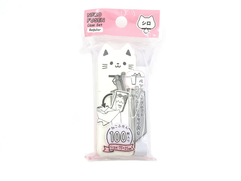  . **Special Needs**  Cat Sticky Case Set Regular White