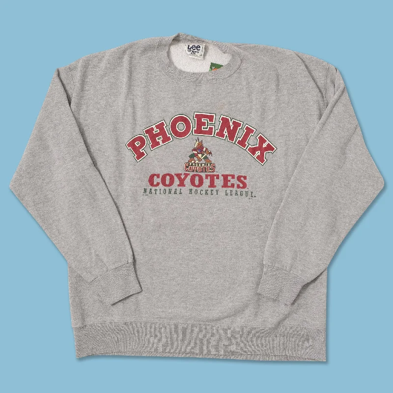 - Parrot climbing and standing wooden frameVintage Phoenix Coyotes Sweater XLarge