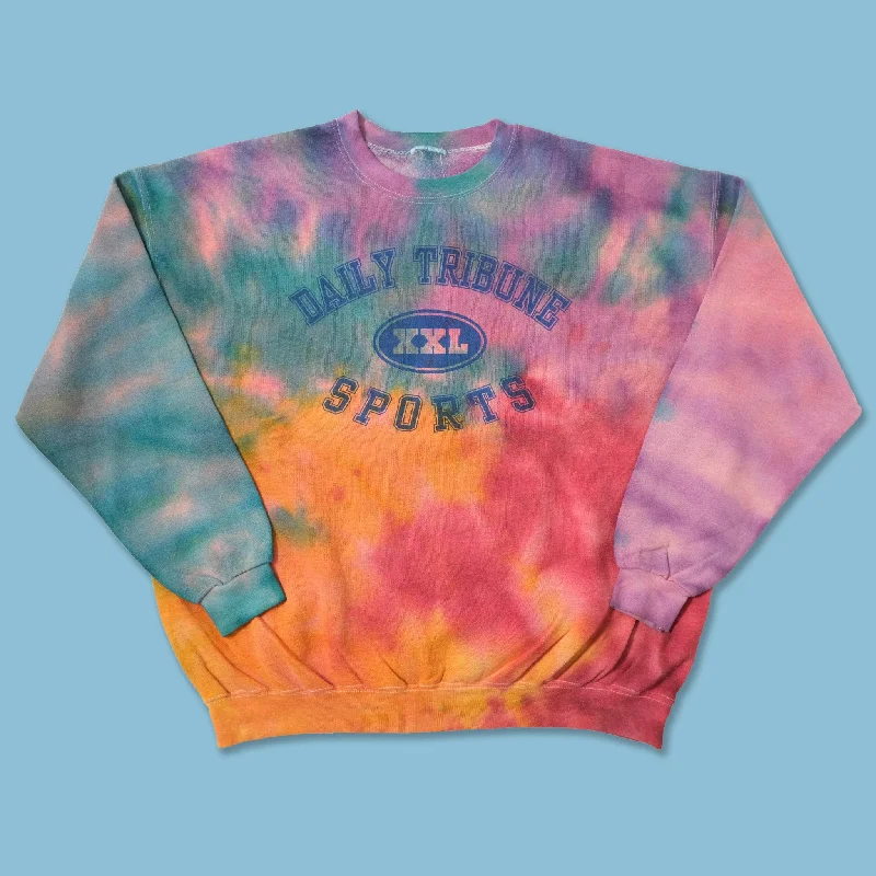 - Automatic temperature adjustment cat bedVintage Daily Tribune Sports Tie Dye Sweater XXL