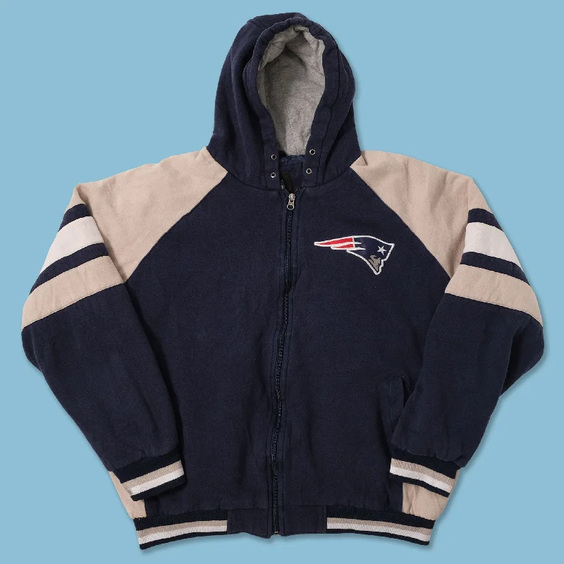 - Cat anti-jump window safety netNew England Patriots Padded Sweat Jacket Large